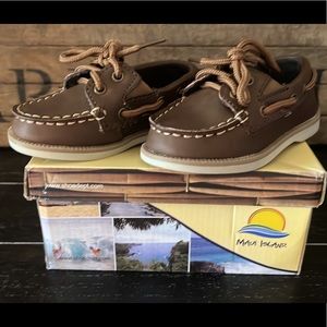 Toddler boy boat shoes